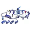 LEAN TOYS Policijas pilsētas vilciena komplekts zils 203 km/h