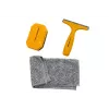 LEAN TOYS Rokas mazgātājs bērniem - Rotaļlietu tīrīšanas komplekts ar drāniņu, sūkli un stieņu, manuālais sūknis, 750 ml, vecumam no 3 gadiem