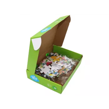 LEAN TOYS Puzle Bērniem Dzīvnieku Puzle 100 Gabali