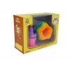 LEAN TOYS Piramīdas krūzītes mazuļiem Asterisks
