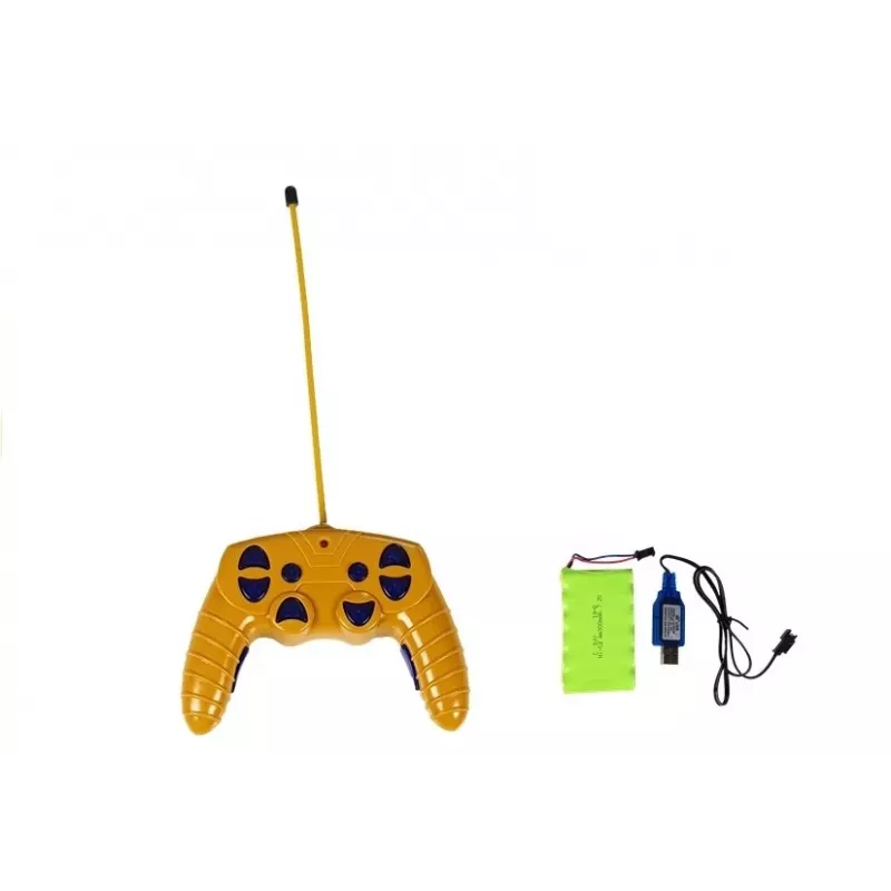 LEAN TOYS R/C celtnis ar kustīgu roku un gaismām
