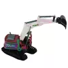 LEAN TOYS RC Crawler Excavator ar kustīgu roku un gaismām 1:14