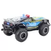 LEAN TOYS RC bezceļa policijas automašīna 1:8 melna