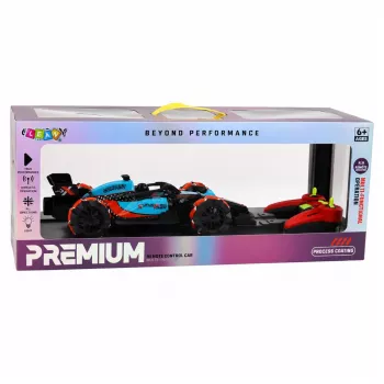 LEAN TOYS RC Sports tālvadības sacīkšu automašīna drifta manevri gaismas skaņas 1:14