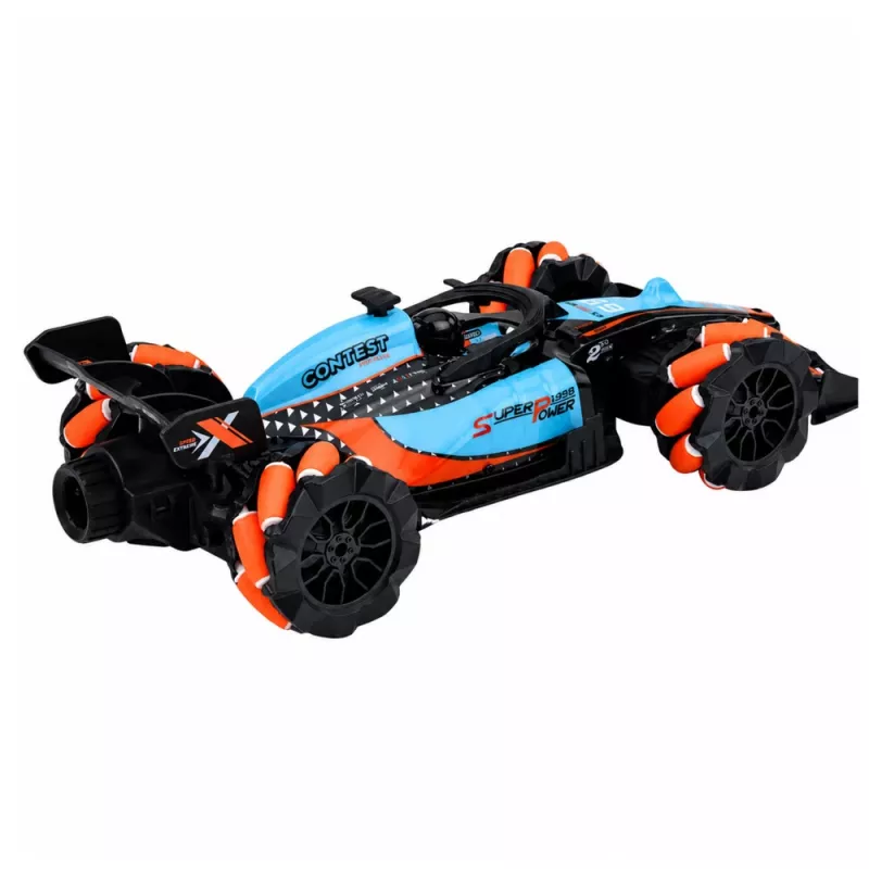 LEAN TOYS RC Sports tālvadības sacīkšu automašīna drifta manevri gaismas skaņas 1:14