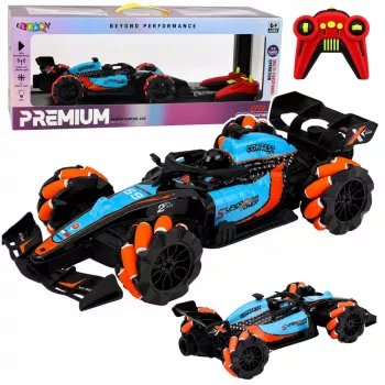 LEAN TOYS RC Sports tālvadības sacīkšu automašīna drifta manevri gaismas skaņas 1:14