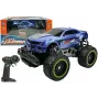 LEAN TOYS Remote Controlled Car Off-road R/C Blue High Wheels