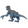 LEAN TOYS Ar vadību vadāms dinozaurs Velociraptor ar skaņu un rēcienu, zils