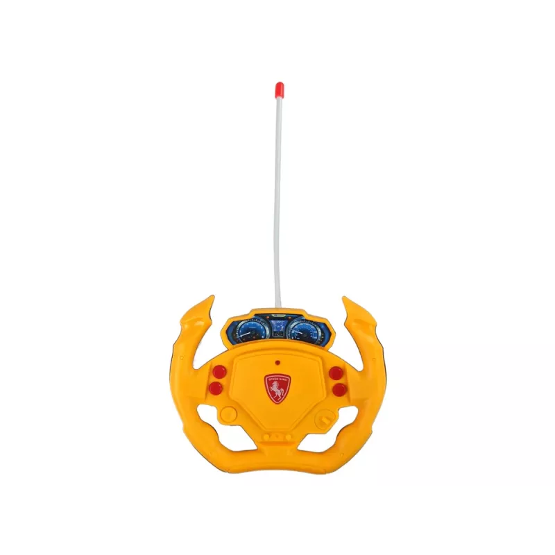 LEAN TOYS Ar tālvadību vadāms pasažieru lidaparāts ar LED gaismām 40 MHz pilots