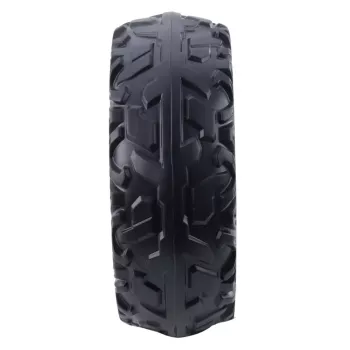 LEAN TOYS rezerves ritenis ar akumulatoru darbināmam braucamajam DK-CA002 (230 mm, melns, PP plastmasa)