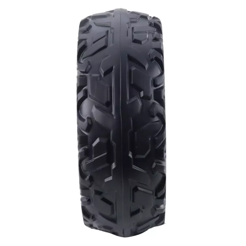 LEAN TOYS rezerves ritenis ar akumulatoru darbināmam braucamajam DK-CA002 (230 mm, melns, PP plastmasa)