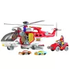 LEAN TOYS glābšanas helikoptera daudzfunkciju piederumu gaismas skaņas komplekts