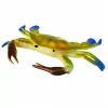 LEAN TOYS Gumijas krabja figūriņa, staipīgs, reālistisks jūras dzīvnieks, 19 cm