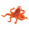 LEAN TOYS Gumijas astoņkāja figūriņa, staipīga, reālistisks jūras dzīvnieks, 12cm