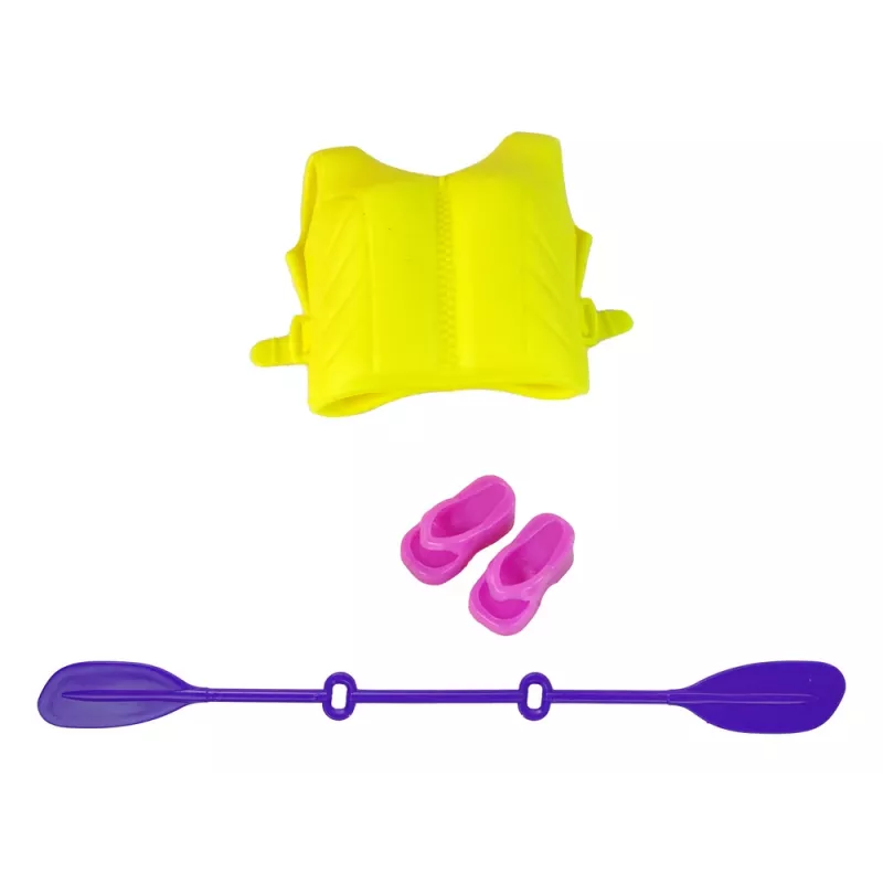 LEAN TOYS Leļļu aksesuāru komplekts Kayak Pink