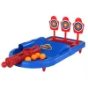 LEAN TOYS 4-in-1 Arcade spēļu komplekts Basketbols Futbols Vairogs Boulinga šautriņas