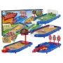 LEAN TOYS 4-in-1 Arcade spēļu komplekts Basketbols Futbols Vairogs Boulinga šautriņas