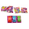 LEAN TOYS Pērlīšu komplekts rotaslietu veidošanai burciņā 3in1