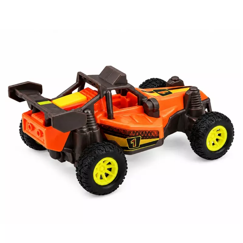 LEAN TOYS Komplekts no bezceļu transportlīdzekļiem ar gaismām un skaņām, 2 gab.
