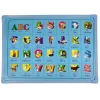 LEAN TOYS Magnētisko bloku komplekts Magnastix 560 + dēlis