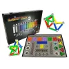 LEAN TOYS Magnētisko bloku komplekts Magnastix 560 + dēlis