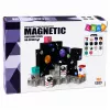 LEAN TOYS Magnētisko kluču komplekts Pixels 3D Space 100 gab.