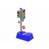 LEAN TOYS Ceļa zīmju komplekts ar gaismām un skaņām 23 cm