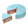 LEAN TOYS Saldumu, kūku un cepumu komplekts ar Velcro rotājumiem DIY