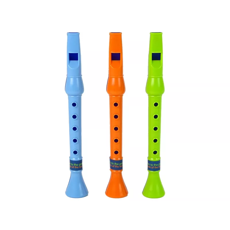 LEAN TOYS Trīs flautu komplekts bērniem Dzīvnieki
