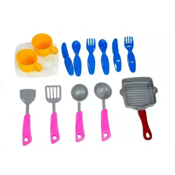 LEAN TOYS Sink Virtuves izlietne ar piederumiem