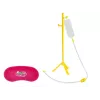 LEAN TOYS Mazs zobārsta medicīnas komplekts aksesuāri rozā futrālī