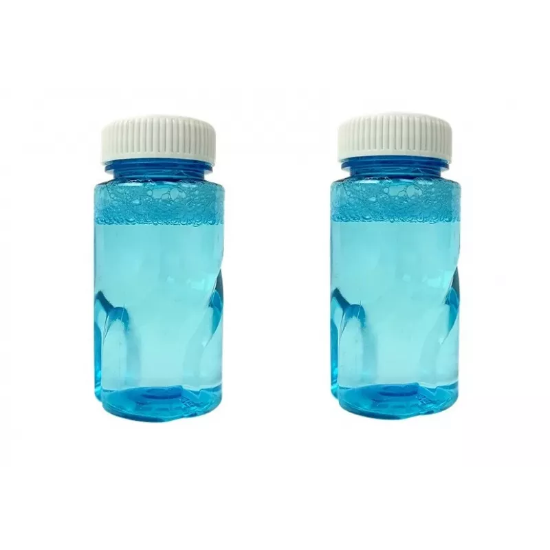 LEAN TOYS Ziepju burbuļu pistole Flamingo Blue