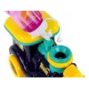 LEAN TOYS Soap Bubble Locomotive Rides Light Sounds Blue