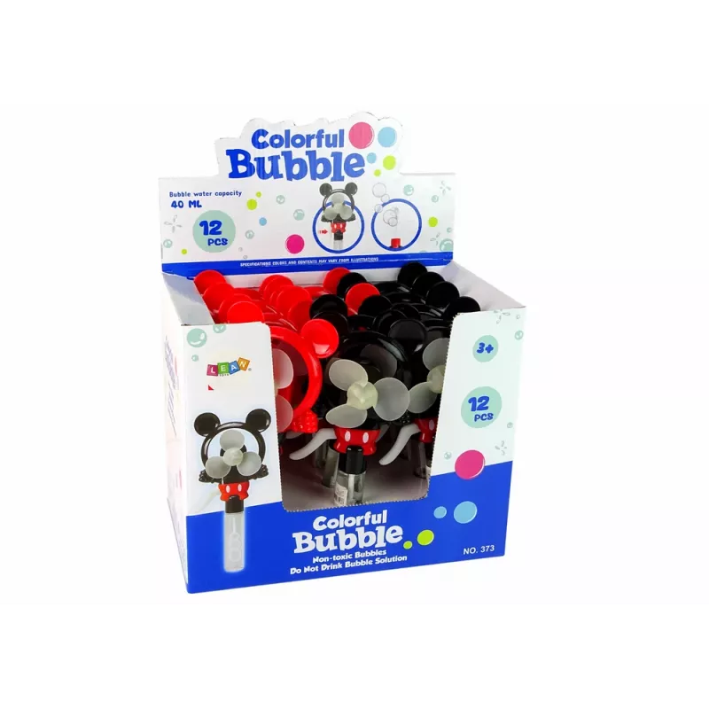 LEAN TOYS Soap Bubbles Windmill Mickey Mouse