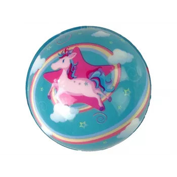 LEAN TOYS Mīkstā varavīksnes sensorā bumba zīdaiņiem 8 cm diametrs
