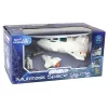 LEAN TOYS Space Mission Cosmos 4 Elements rotaļu komplekts – raķete, astronauts, roveris un karogs (4 gab., no 3 gadu vecuma)