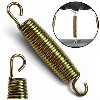 LEAN TOYS Atspere batutam, cinkots tērauds, 3mm, 178mm LEAN SPORT
