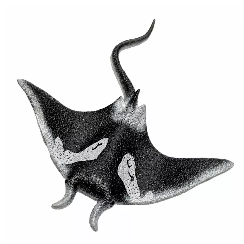 LEAN TOYS Stingray gumijas figūriņa, staipīga, reālistiska okeāna zivs 13cm
