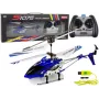 LEAN TOYS SYMA S107G RC helikopters ar tālvadības pulti un uzlādējamu bateriju - zils