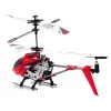 LEAN TOYS SYMA S107H 2.4G RC helikopters sarkans