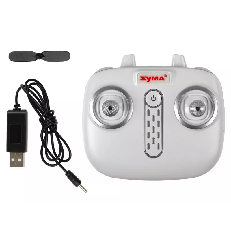 LEAN TOYS SYMA S107H 2.4G RC helikopters sarkans