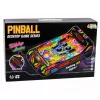 LEAN TOYS Galda pinbola mašīna - elektroniska pinbola spēle ar LED punktu skaitītāju, skaņām un mirgojošām gaismām - daudzkrāsaina, 1 spēlētājam, vecumam no 6 gadiem