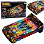 LEAN TOYS Galda pinbola mašīna - elektroniska pinbola spēle ar LED punktu skaitītāju, skaņām un mirgojošām gaismām - daudzkrāsaina, 1 spēlētājam, vecumam no 6 gadiem