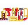 LEAN TOYS Instrumentu kaste Āmurs Knaibles Sarkana