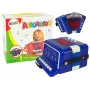 LEAN TOYS Rotaļu akordeons mazajiem mūziķiem, zils (Modelis 9423)