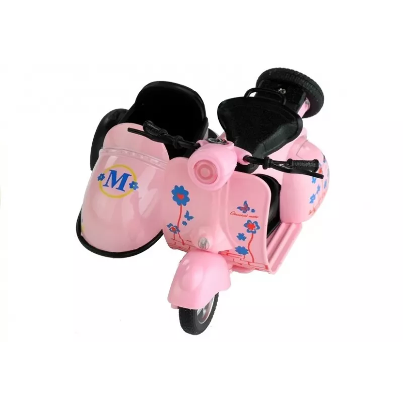 LEAN TOYS Rotaļlietu Motocikls 3 Krāsas Brauciens Gaismas Spēle 1:14