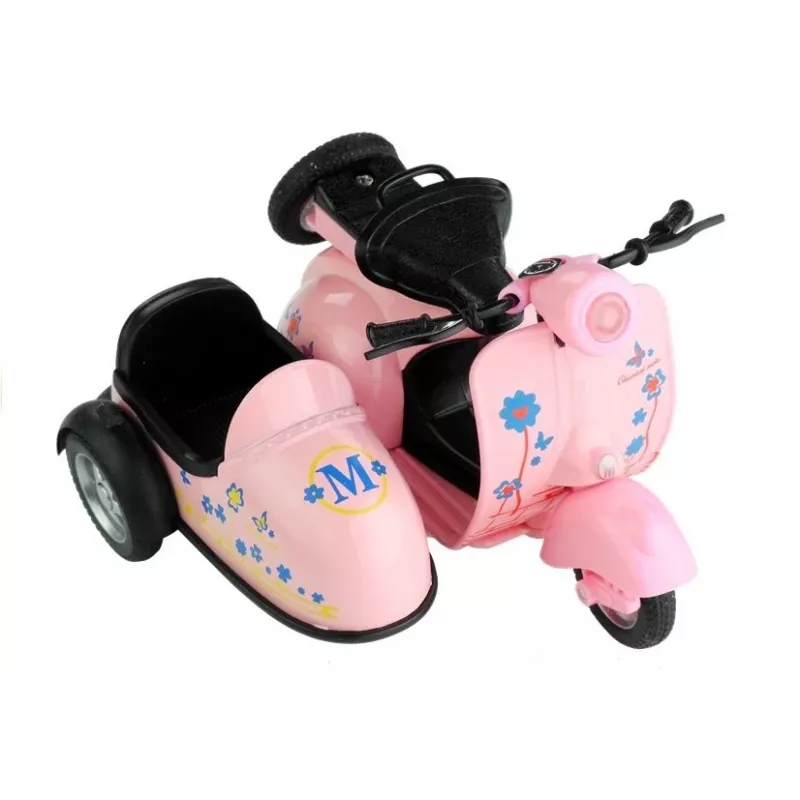 LEAN TOYS Rotaļlietu Motocikls 3 Krāsas Brauciens Gaismas Spēle 1:14