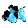 LEAN TOYS Rotaļlietu Motocikls 3 Krāsas Brauciens Gaismas Spēle 1:14