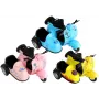 LEAN TOYS Rotaļlietu Motocikls 3 Krāsas Brauciens Gaismas Spēle 1:14