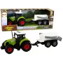 LEAN TOYS Traktors bērniem ar piekabi Lauku mašīna